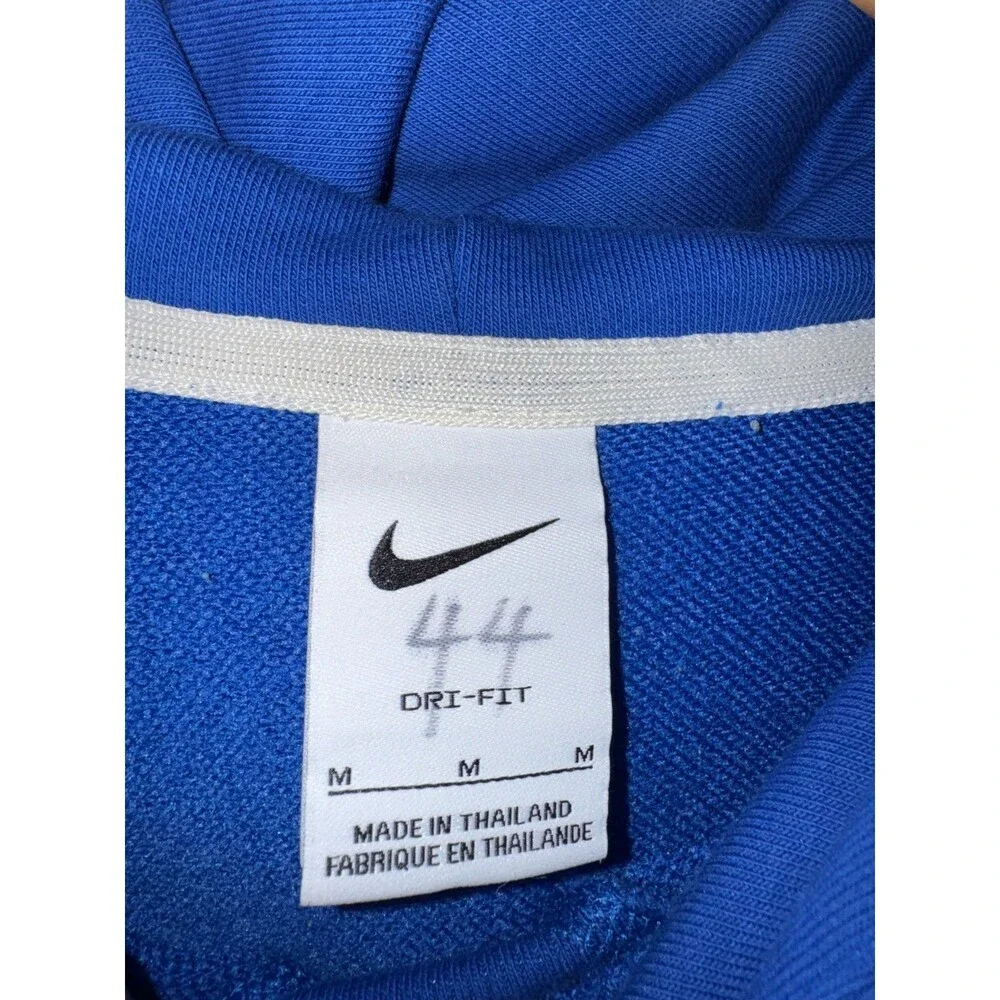 Mens M Nike NCAA Duke Blue Devils Football On-Field Team Issue PE Dri-FIT Hoodie
